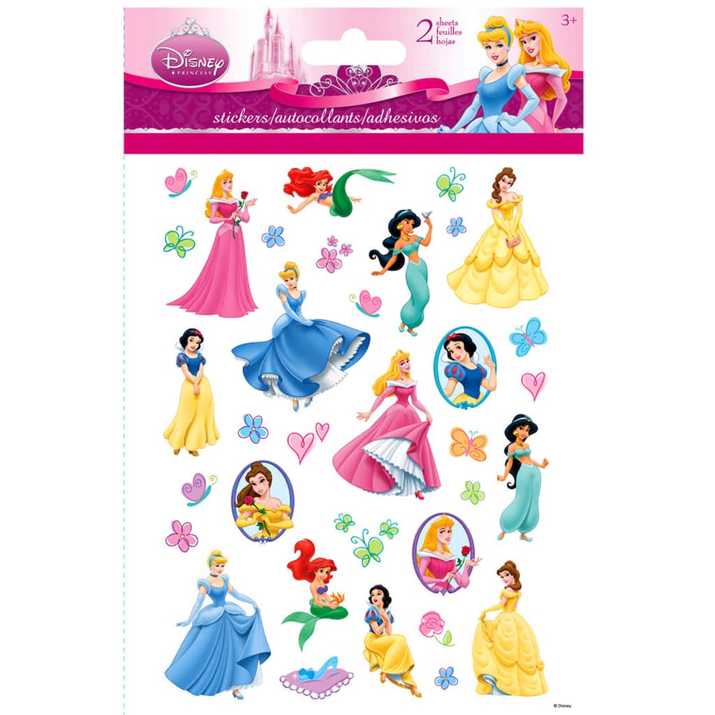 Disney Princess Stickers Disney Princess Stickers